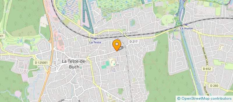 localisation de l'entreprise CAJOLEE à LA TESTE-DE-BUCH