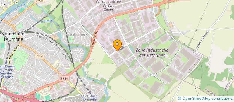 localisation de l'entreprise CAJOM SECURITY PRIVEE à SAINT-OUEN-L'AUMONE