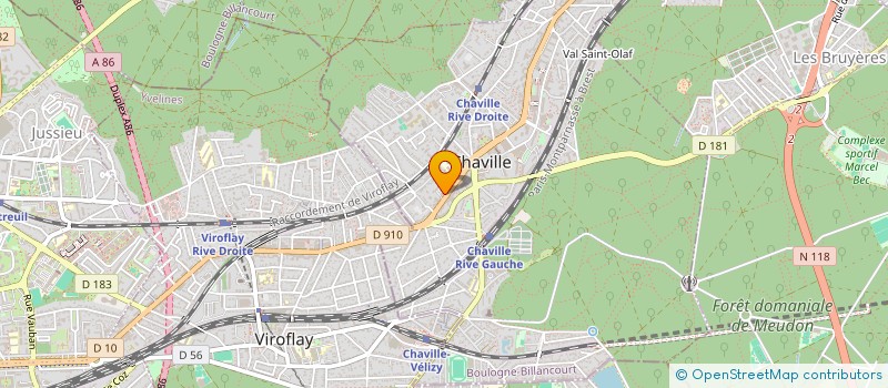 localisation de l'entreprise CAJOU CORP à CHAVILLE