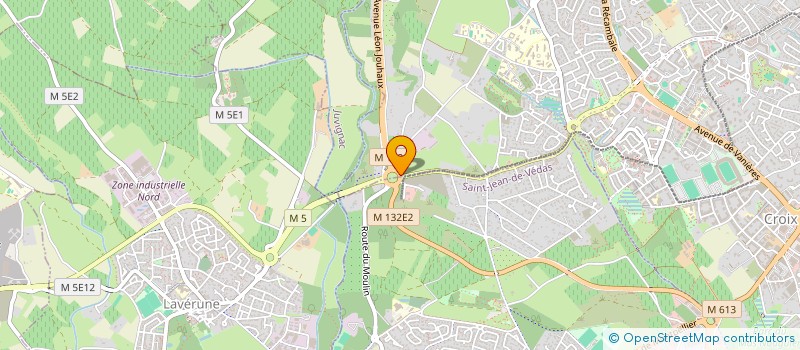 localisation de l'entreprise CAJPE à MONTPELLIER