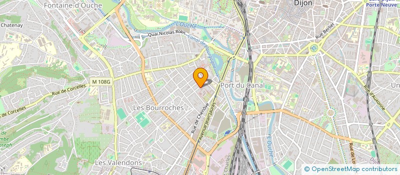 localisation de l'entreprise CAJU à DIJON