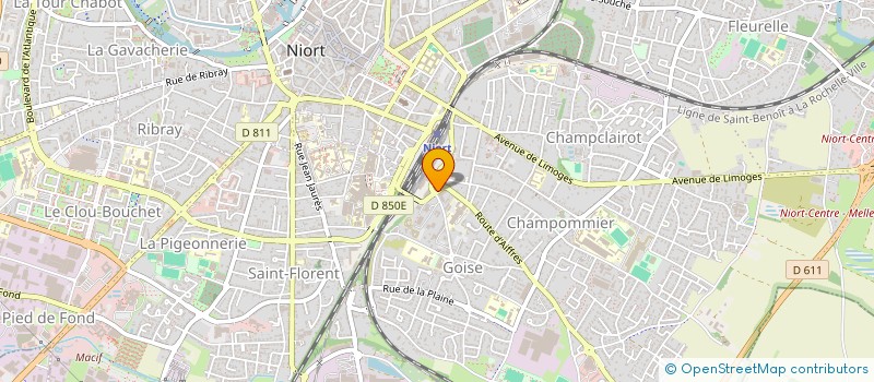 localisation de l'entreprise CAJUANS HOLDING  BESSINES