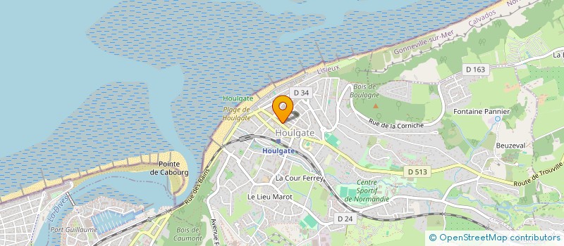 localisation de l'entreprise CAJUJY  HOULGATE