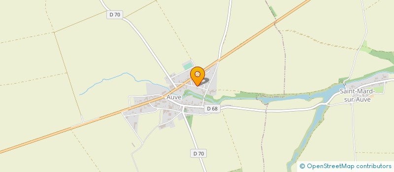 localisation de l'entreprise CAJUMA  AUVE