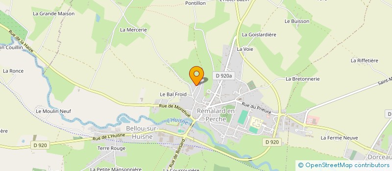 localisation de l'entreprise CAJUN EXPERIENCE à COUR-MAUGIS SUR HUISNE