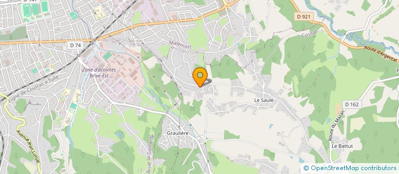 localisation de l'entreprise CAJUSOAR  COSNAC