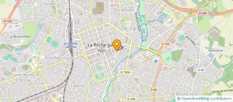 localisation de l'entreprise CAK'T LA ROCHE SUR YON à LA ROCHE-SUR-YON