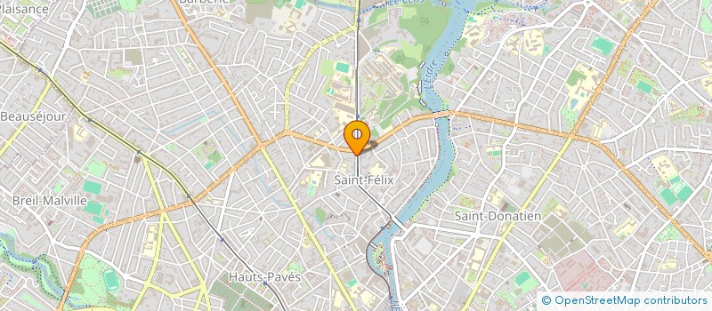 localisation de l'entreprise CAKE à NANTES
