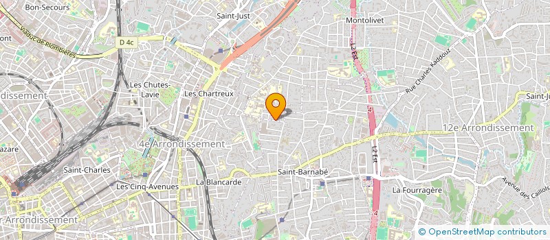 localisation de l'entreprise CAKE -CONTEMPORARY ART KURATORING EXPERIENCE  MARSEILLE