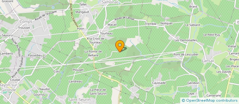 localisation de l'entreprise CAKEMAT à BOURG