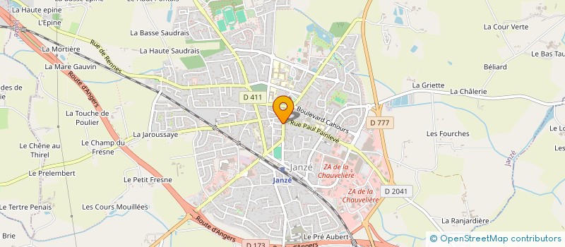 localisation de l'entreprise CAKES AND BUBBLES  JANZE