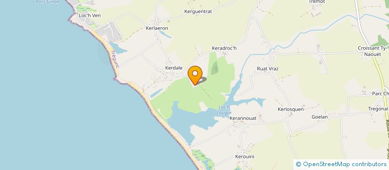 localisation de l'entreprise CAKES&BISCUITS  TREGUNC