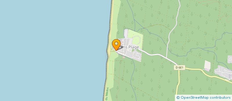 localisation de l'entreprise CAKILIER  CARCANS