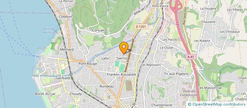 localisation de l'entreprise CAKIR EURL  AIX LES BAINS