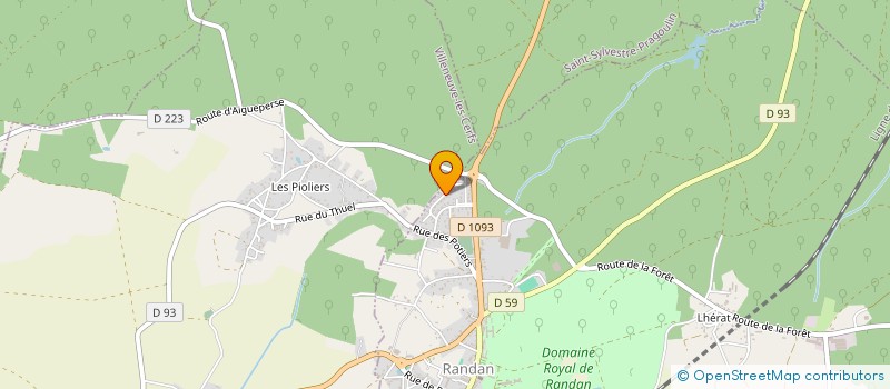 localisation de l'entreprise CAKIR-KULEKCI  SAINT-CLEMENT-DE-REGNAT