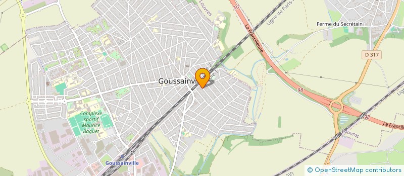 localisation de l'entreprise CAKIR PATRIMOINE à GOUSSAINVILLE