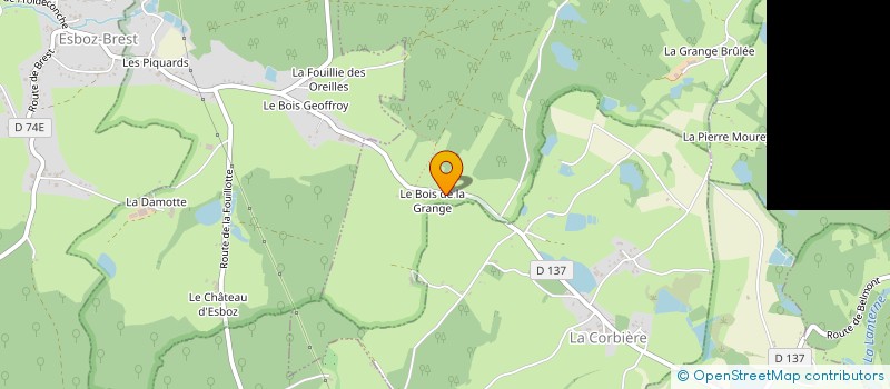 localisation de l'entreprise CAKX  LA PROISELIERE-ET-LANGLE