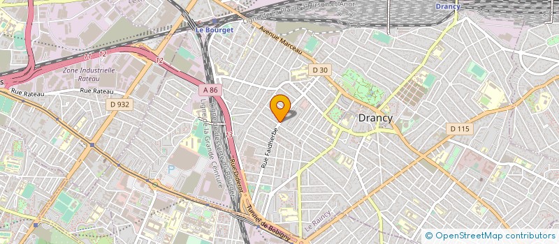 localisation de l'entreprise CAL  DRANCY