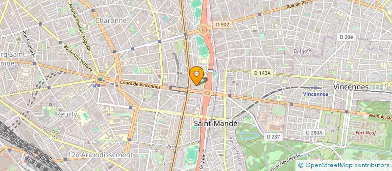 localisation de l'entreprise CAL  PARIS