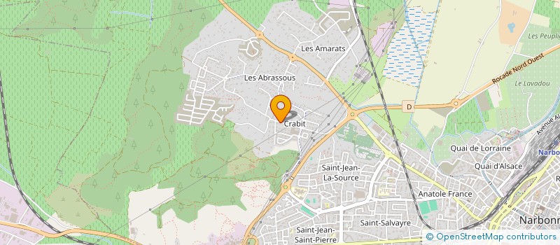 localisation de l'entreprise CAL CETTE  NARBONNE