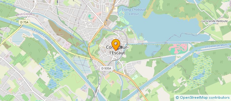 localisation de l'entreprise CAL CONSTRUCTION à CONDE-SUR-L'ESCAUT