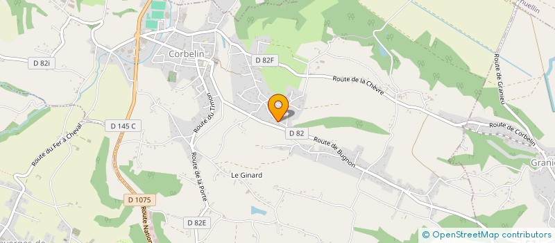 localisation de l'entreprise CAL CONSULTING ET FORMATION à CORBELIN