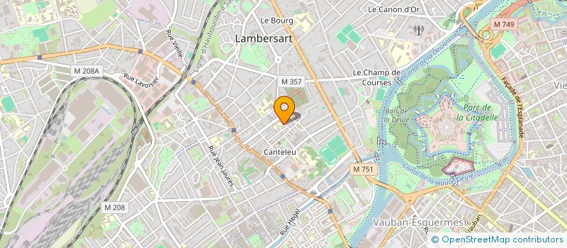 localisation de l'entreprise CAL DE CANTELEU à LAMBERSART