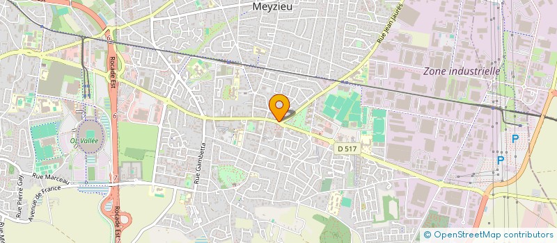 localisation de l'entreprise CAL MINCEUR à MEYZIEU