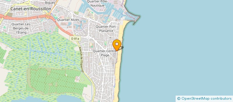 localisation de l'entreprise CAL NOSTRA  CANET-EN-ROUSSILLON