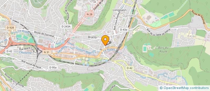 localisation de l'entreprise CAL PARTICIPATIONS  DARNETAL