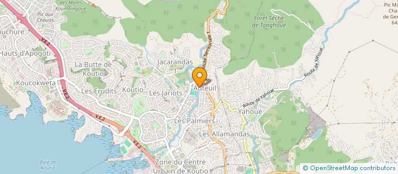 localisation de l'entreprise CAL PROTECT NUISIBLES à DUMBEA