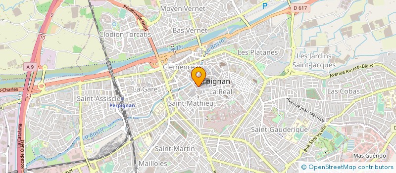 localisation de l'entreprise CALA à PERPIGNAN