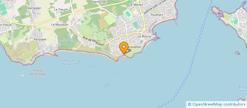 localisation de l'entreprise CALA à LARMOR-PLAGE