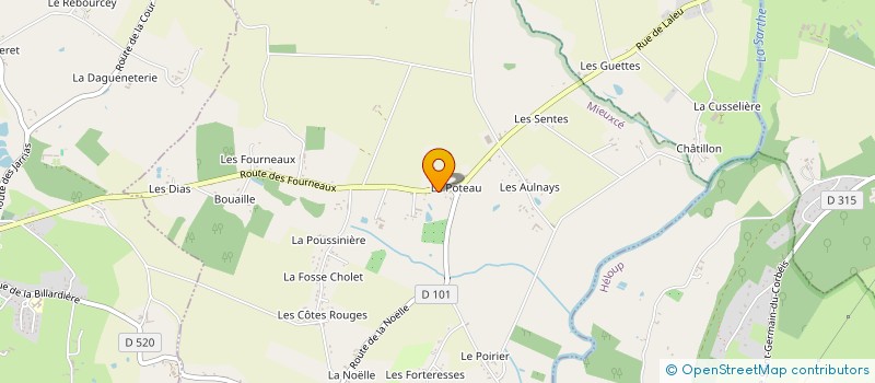 localisation de l'entreprise CALA CORP à MIEUXCE