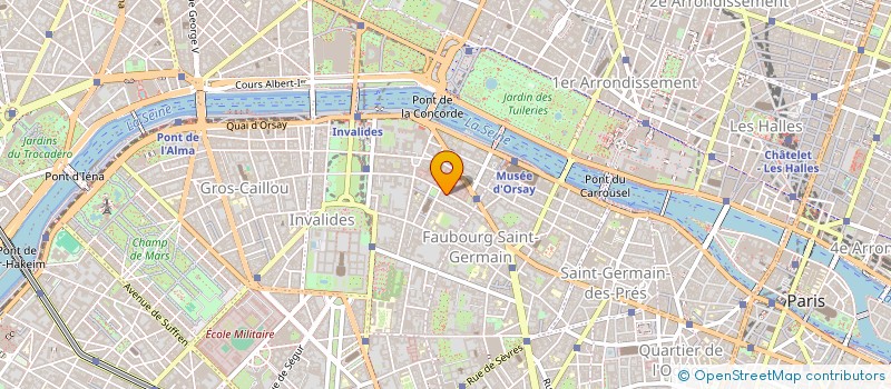 localisation de l'entreprise CALA HOLDING  PARIS