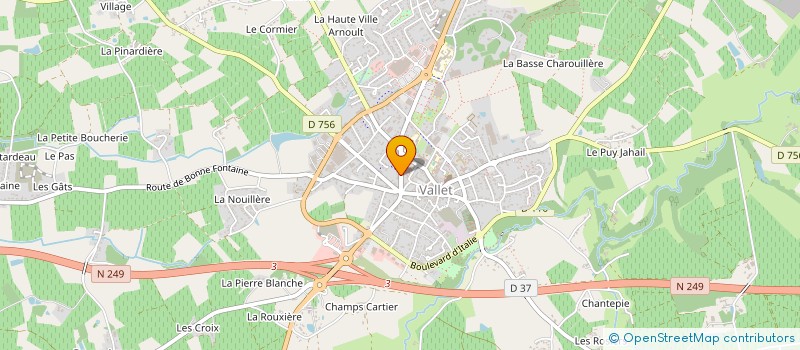 localisation de l'entreprise CALA MONSUL  VALLET