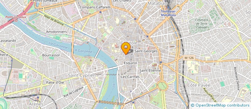 localisation de l'entreprise CALA ROYA  TOULOUSE