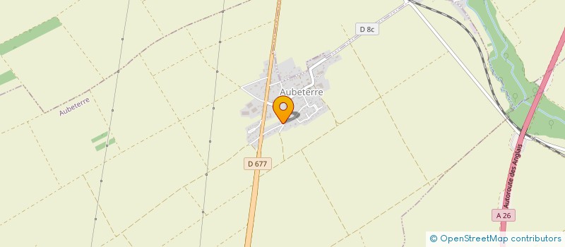 localisation de l'entreprise CALABRESE CONSTRUCTION  AUBETERRE