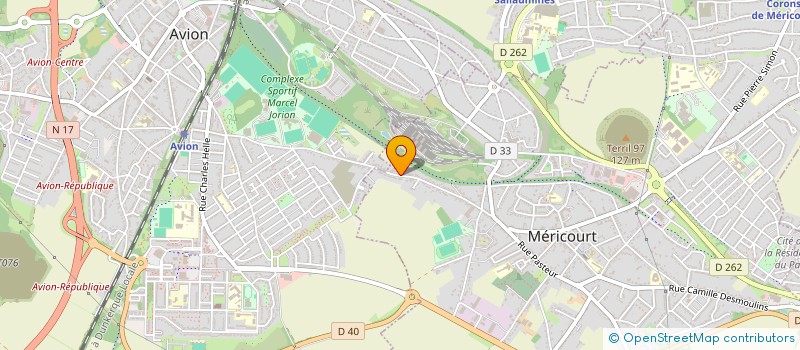 localisation de l'entreprise CALABRIA  MERICOURT