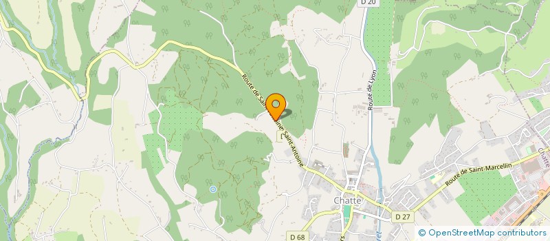 localisation de l'entreprise CALABRO GROUP  CHATTE