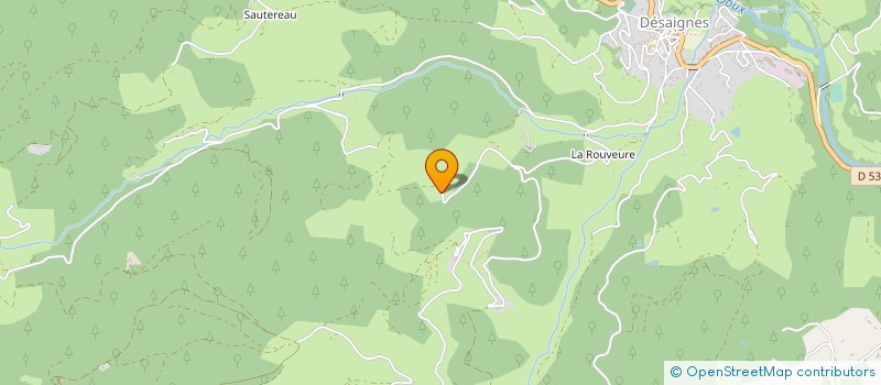 localisation de l'entreprise CALACE  DESAIGNES