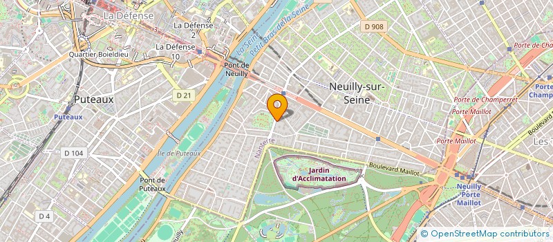 localisation de l'entreprise CALACOTO  NEUILLY-SUR-SEINE