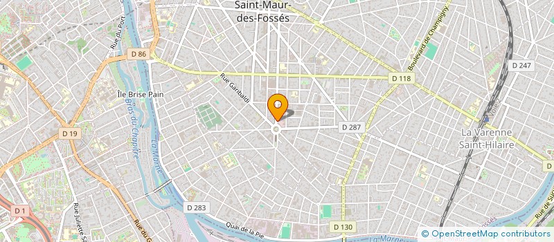 localisation de l'entreprise CALACUCCIA  SAINT-MAUR-DES-FOSSES