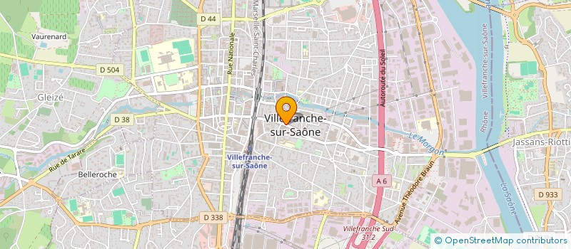 localisation de l'entreprise CALAD 'MAT SARL à VILLEFRANCHE-SUR-SAONE
