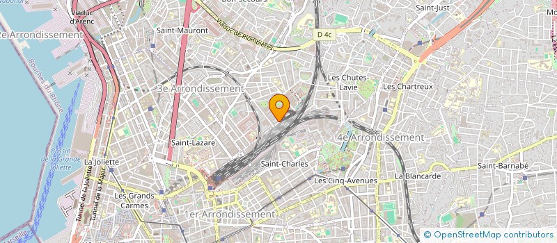 localisation de l'entreprise CALADE TECHNOLOGIES à MARSEILLE