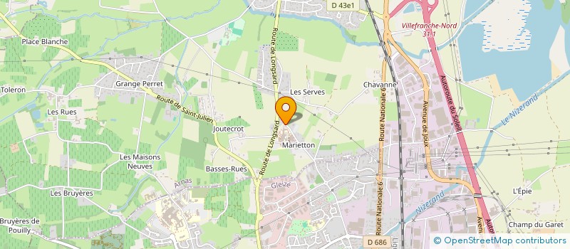 localisation de l'entreprise CALADOIGT  ARNAS