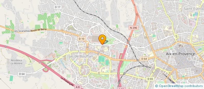 localisation de l'entreprise CALAF à AIX-EN-PROVENCE