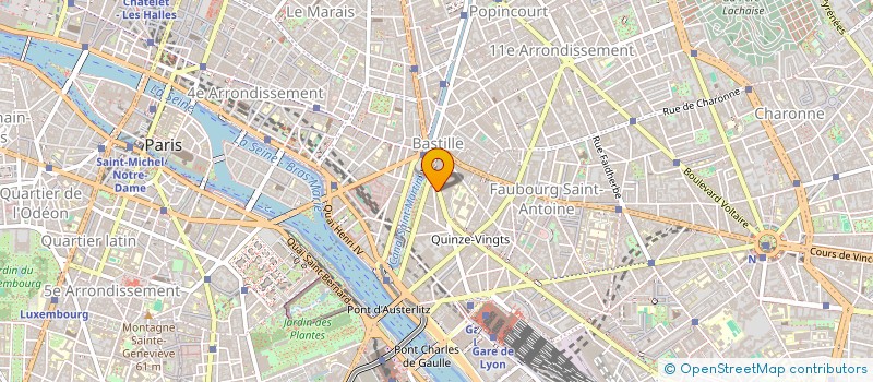 localisation de l'entreprise CALAHE  PARIS