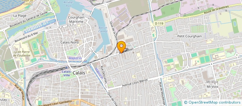 localisation de l'entreprise CALAIS à CALAIS