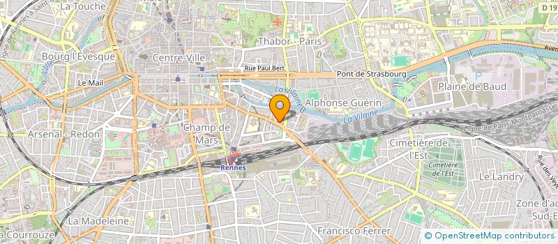 localisation de l'entreprise CALAIS LAVAL 4  RENNES